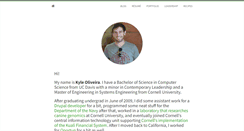 Desktop Screenshot of kyleoliveira.net